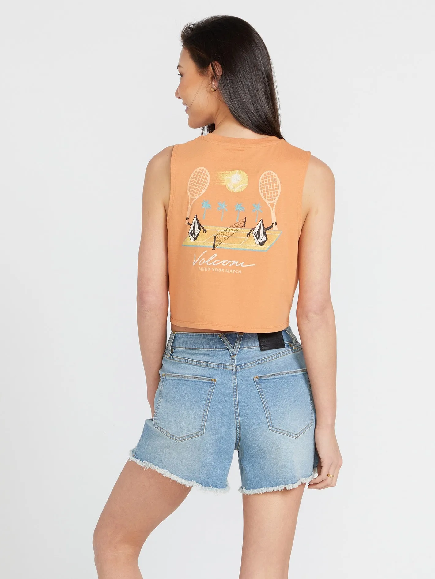 Stone Hour Crop Tank - Wild Ginger sold by Volcom product image thumbnail 2