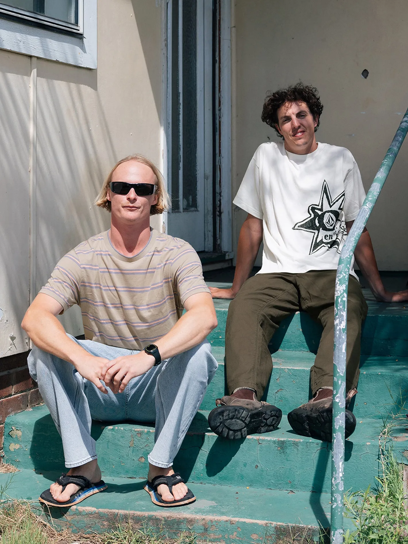 Volcom Entertainment Stone Burst Short Sleeve Tee - Off White sold by Volcom product image thumbnail 3