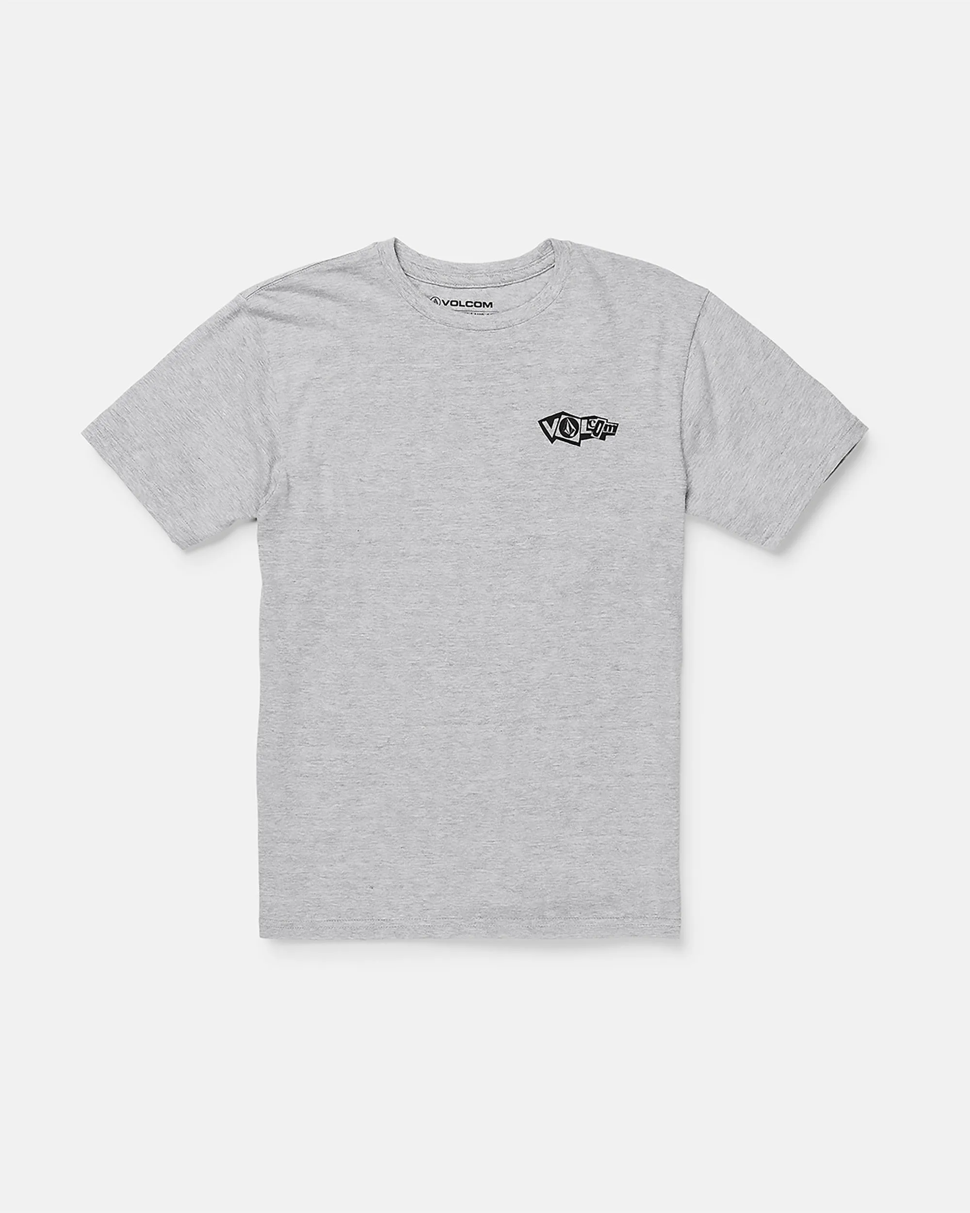 Big Boys Drift Out Short Sleeve Tee - Grey Heather sold by Volcom