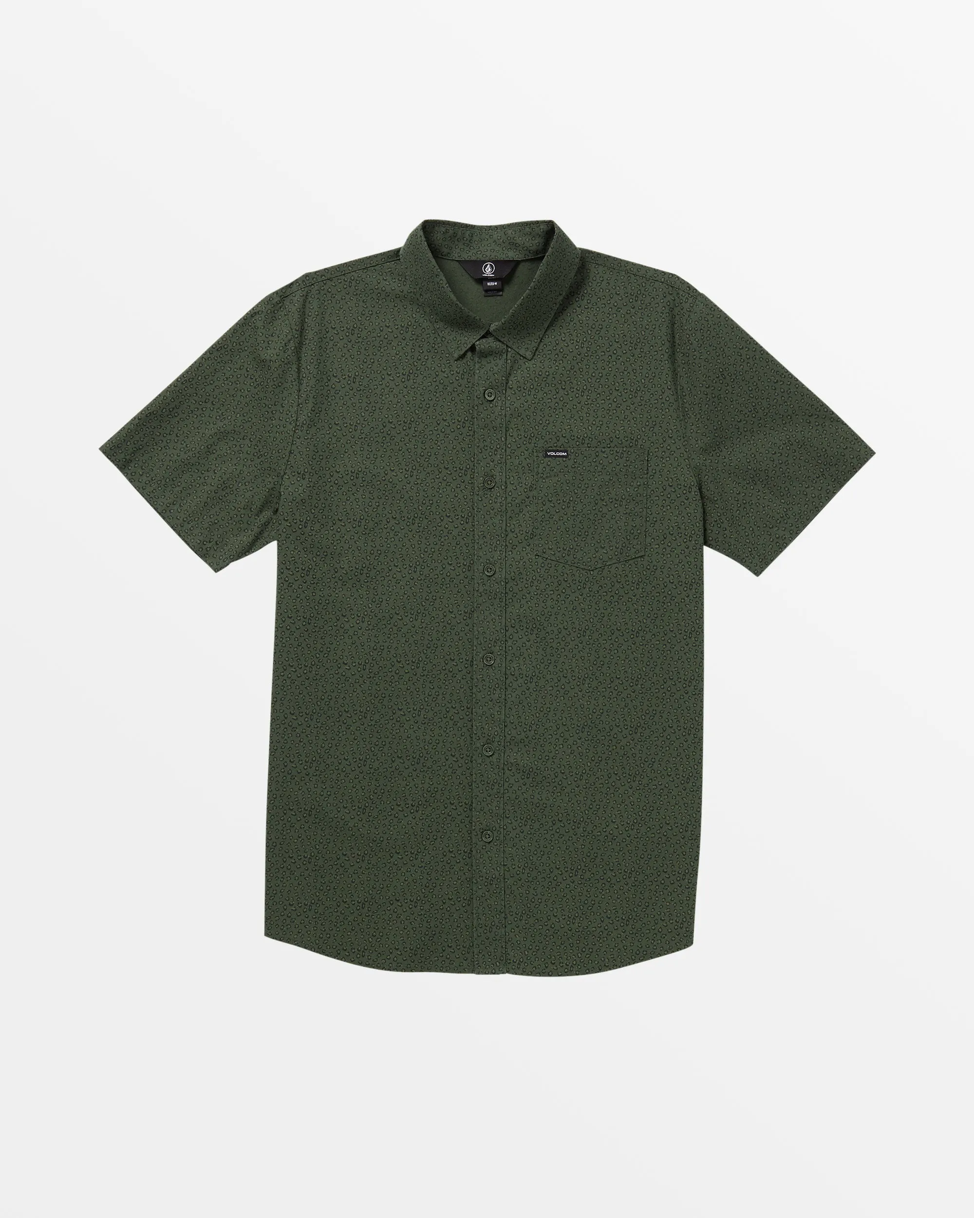 Warbler Short Sleeve Woven Top - Duffle Bag sold by Volcom