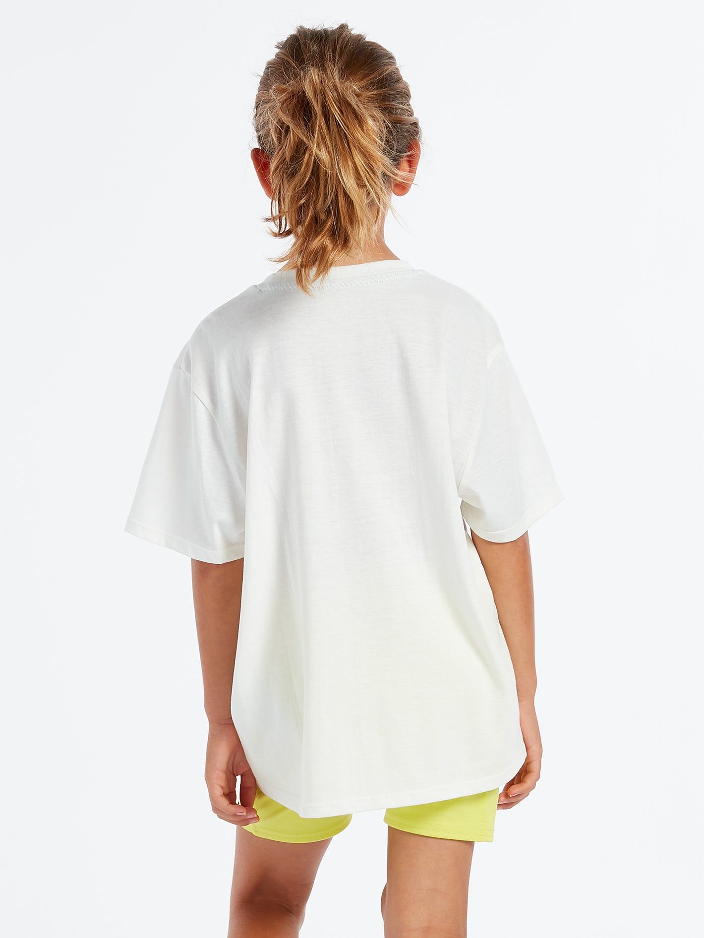 Girls Truly Stoked Boyfriend Tee - Star White sold by Volcom product image thumbnail 2