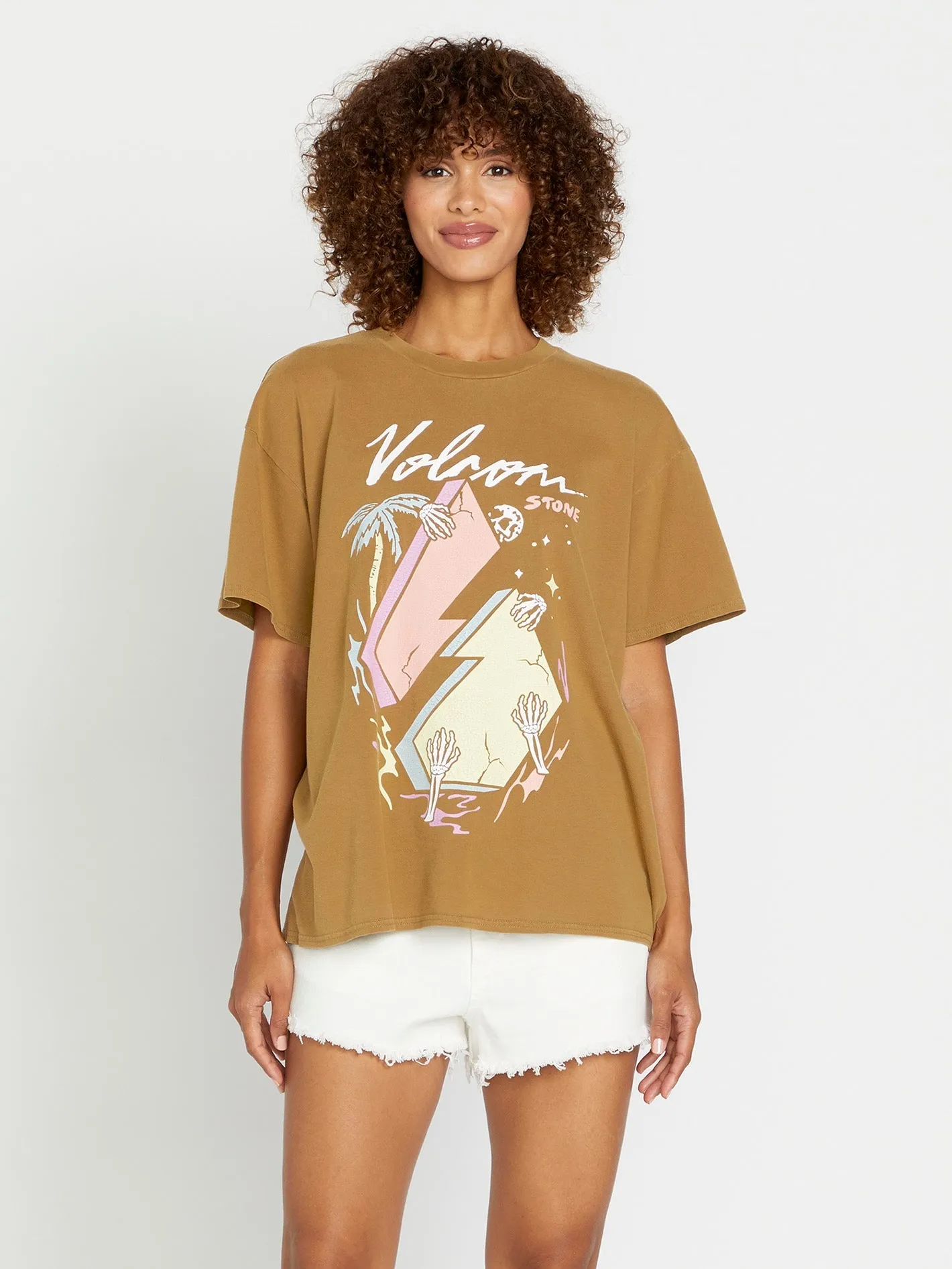 Stones Throw Tee - Rustic Brown sold by Volcom