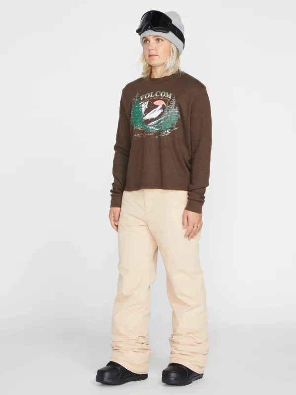 Womens Frochickie Insulated Pants - Sand (2022) sold by Volcom