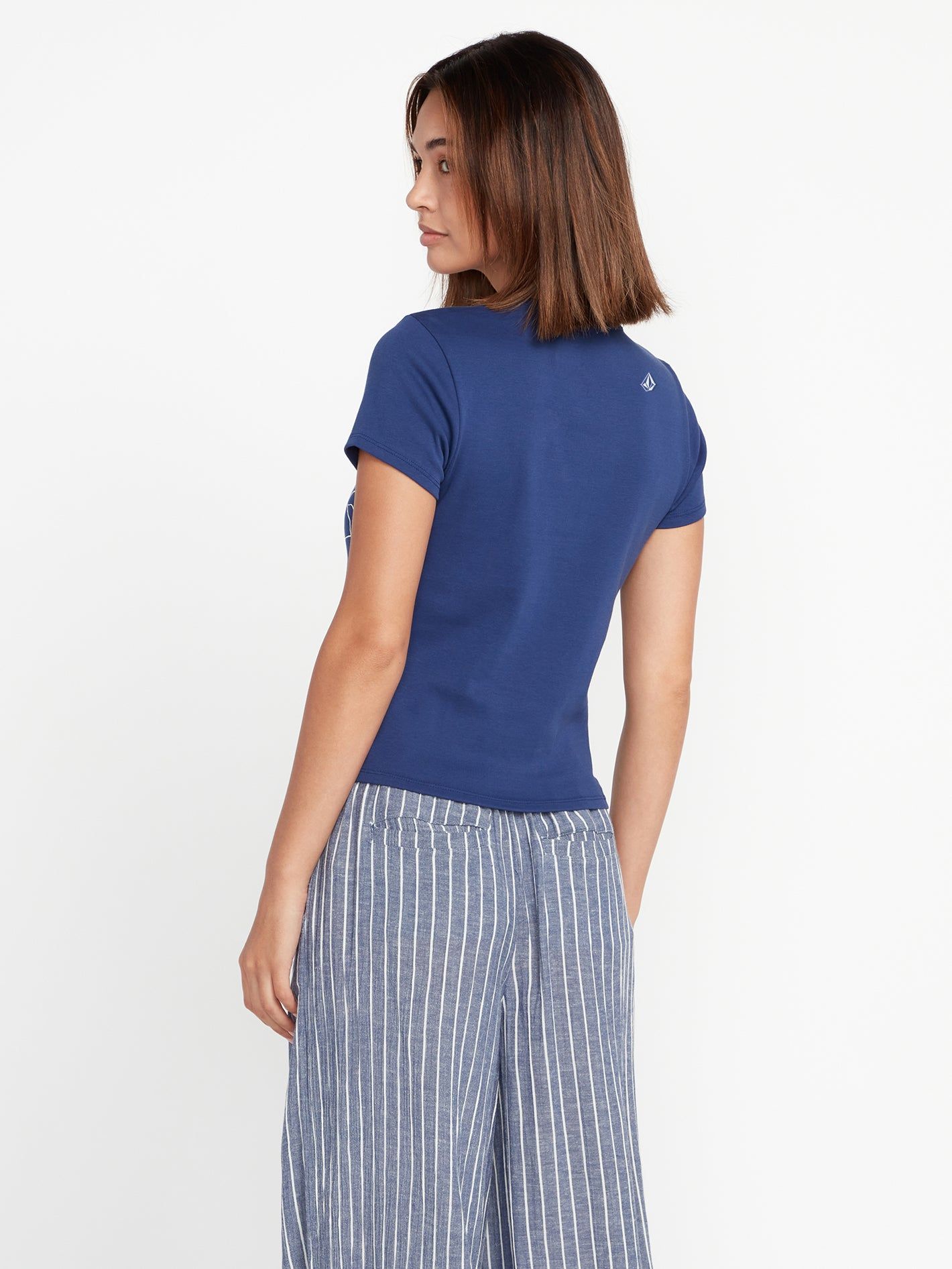 Coco Ho Babydoll Short Sleeve Tee - Navy sold by Volcom product image thumbnail 3