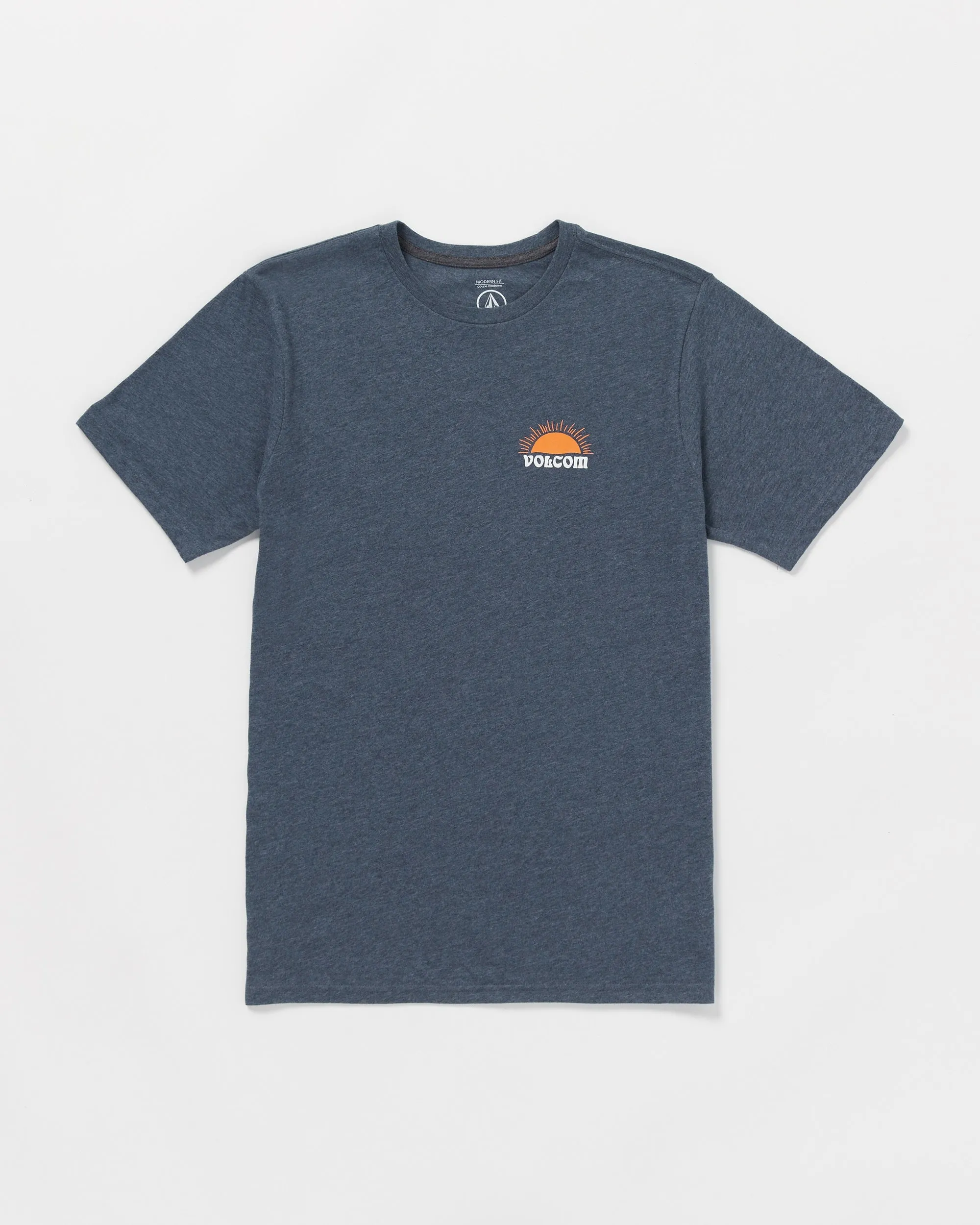Sunshiney Daze Short Sleeve Tee - Navy Heather sold by Volcom