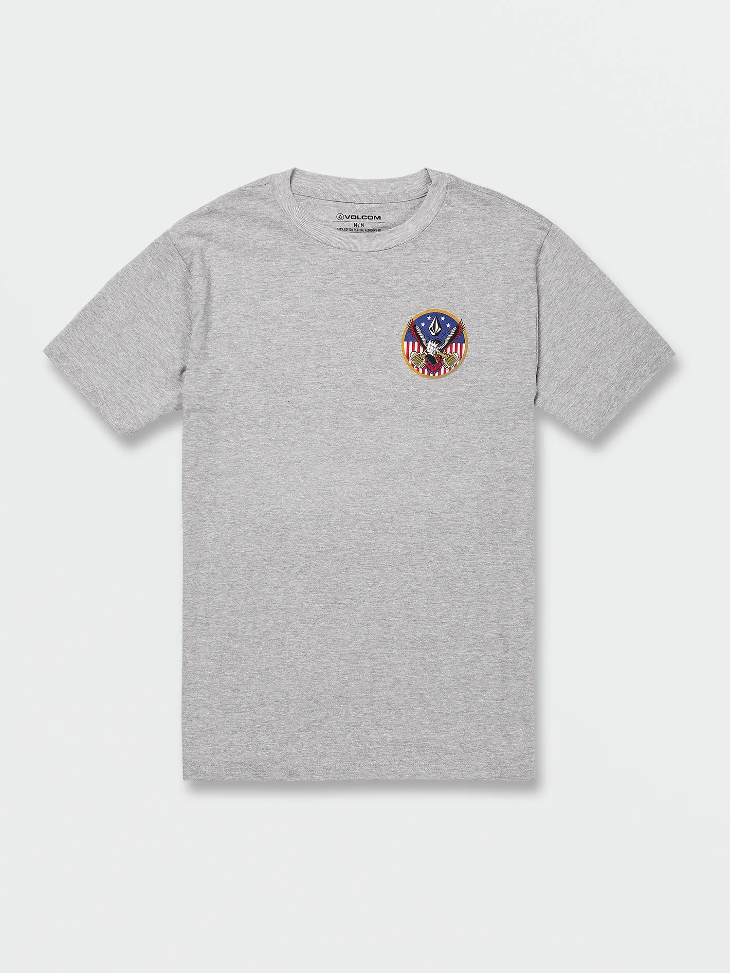 Freedomeagle Short Sleeve Tee - Heather Grey sold by Volcom product image thumbnail 3