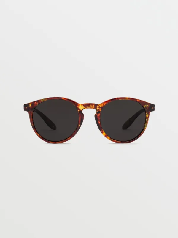 Subject Sunglasses - Gloss Sea Grass Tort/Gray sold by Volcom