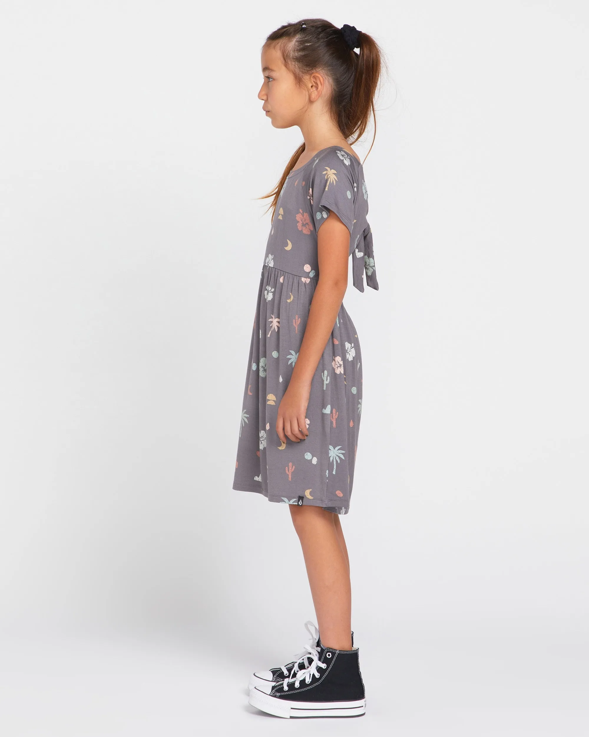 Big Girls Moondazed Dress - Dark Grey sold by Volcom product image thumbnail 5