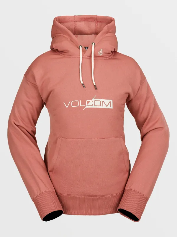 Womens Core Hydro Hoodie - Earth Pink sold by Volcom