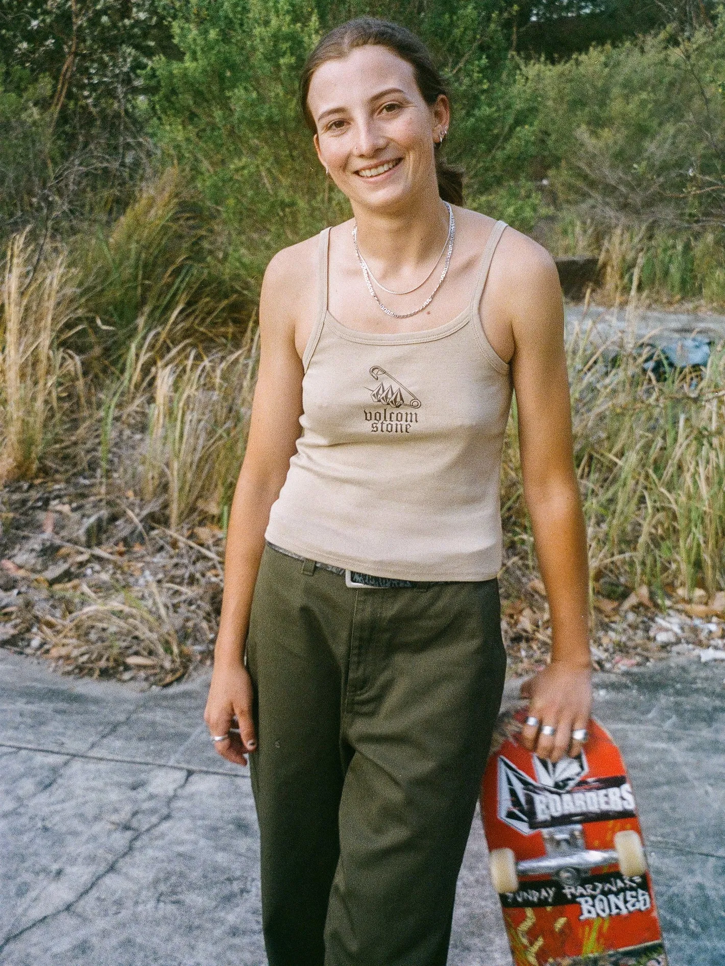 1991 Strappy Tank - Taupe sold by Volcom product image thumbnail 4