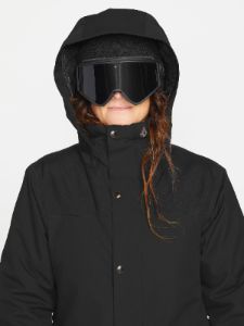 Womens Ell Insulated Gore-Tex Jacket - Black (2022) sold by Volcom