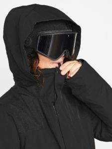 Womens Ell Insulated Gore-Tex Jacket - Black (2022) sold by Volcom