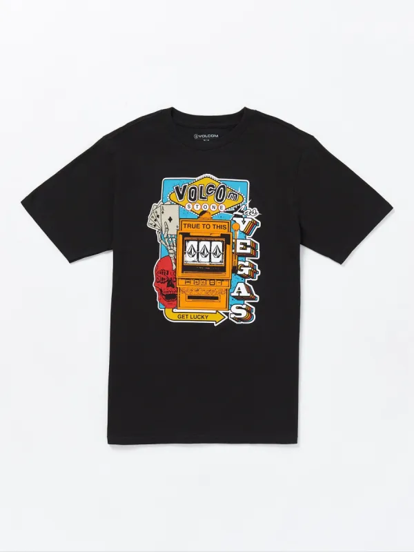 Vegas Bandit Short Sleeve Tee - Black sold by Volcom