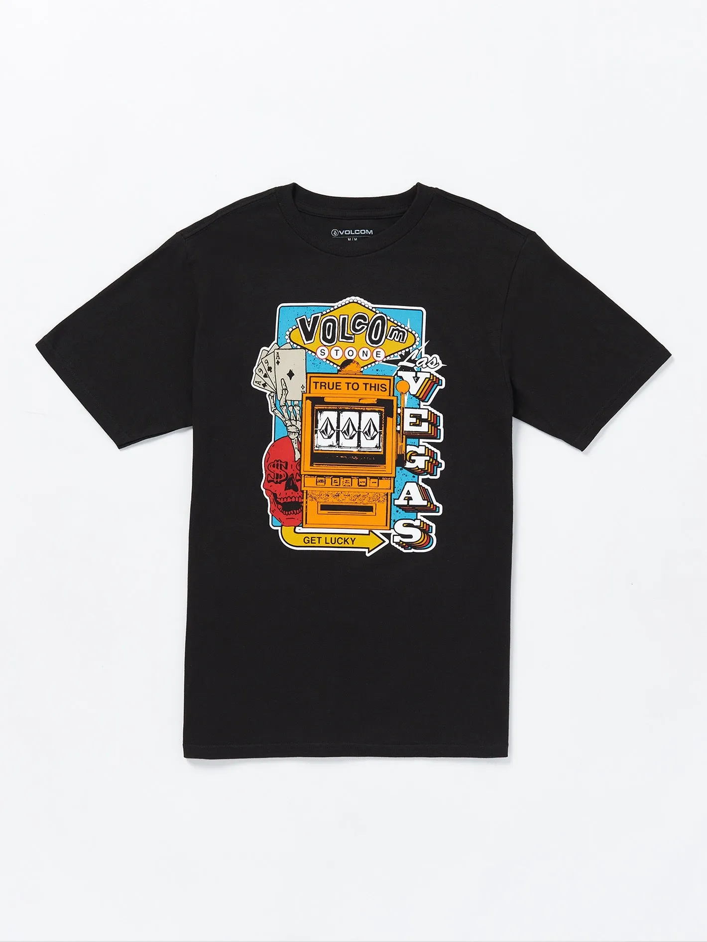Vegas Bandit Short Sleeve Tee - Black sold by Volcom