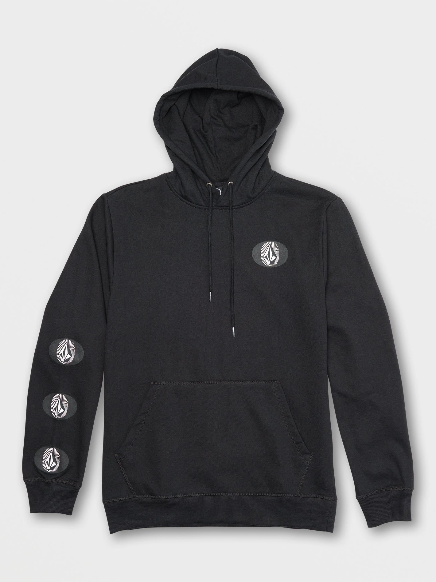 Stone Stacker Fleece Hoodie - Black sold by Volcom