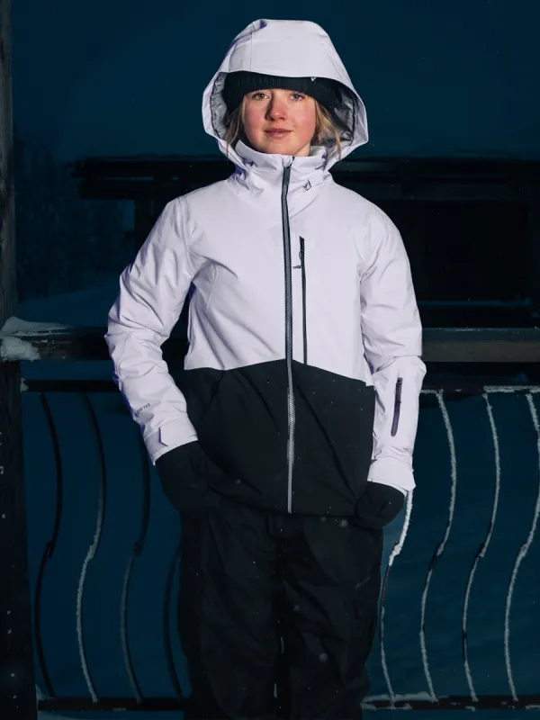 Womens 3D Stretch Gore Jacket - Lilac Ash sold by Volcom
