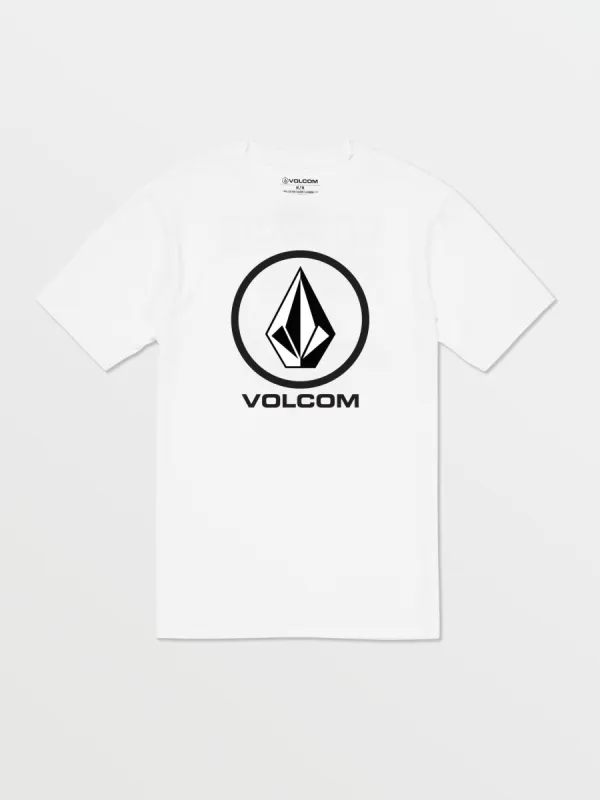 Crisp Stone Short Sleeve Tee - White sold by Volcom