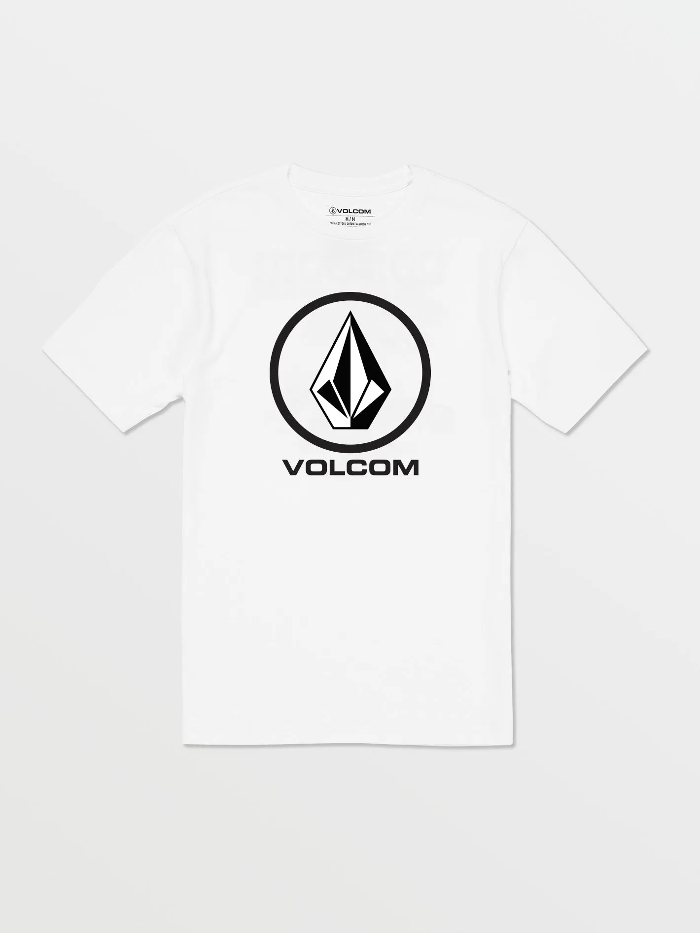 Crisp Stone Short Sleeve Tee - White sold by Volcom