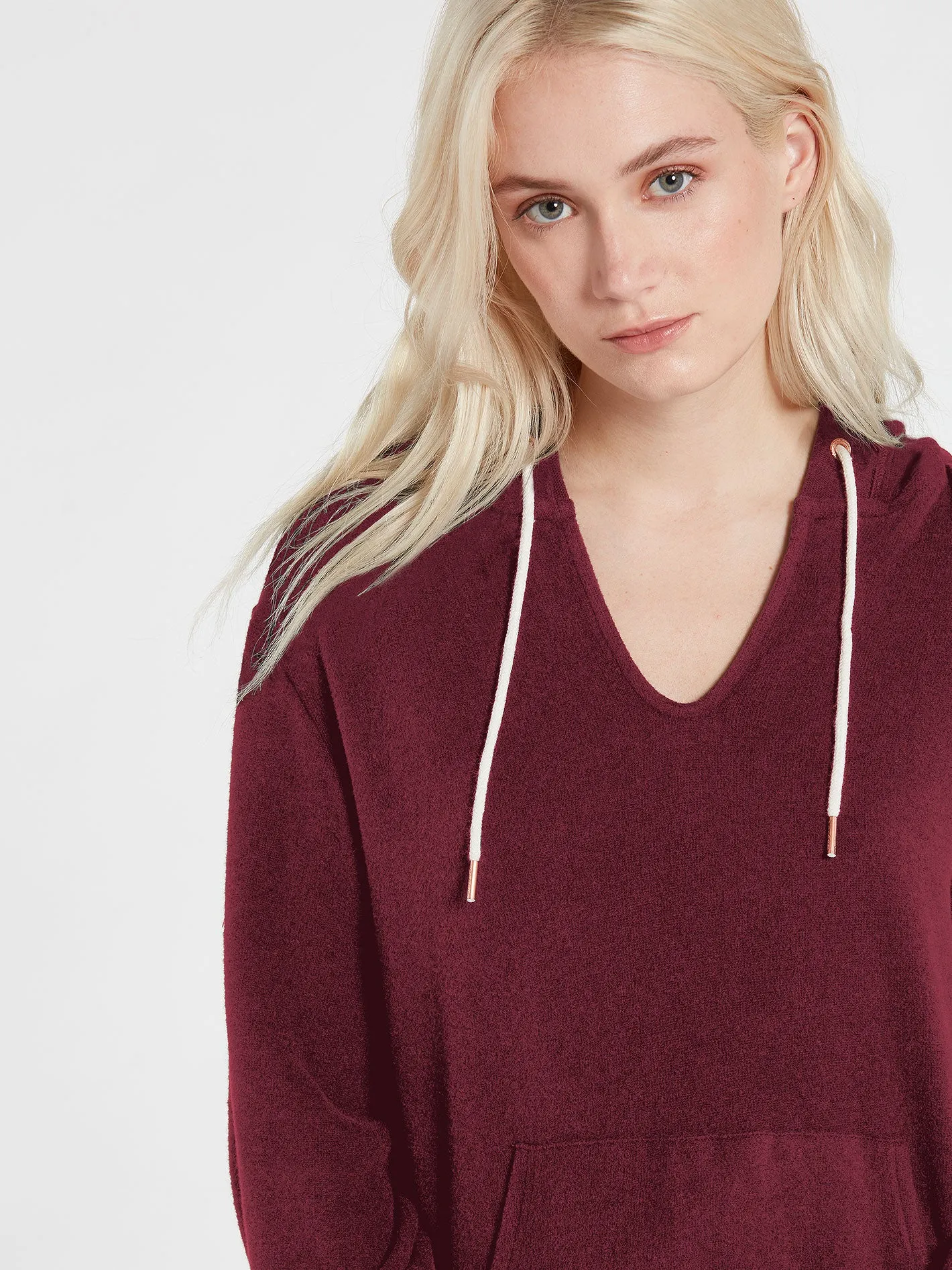 Lived In Lounge Poncho - Bark Brown sold by Volcom product image thumbnail 3