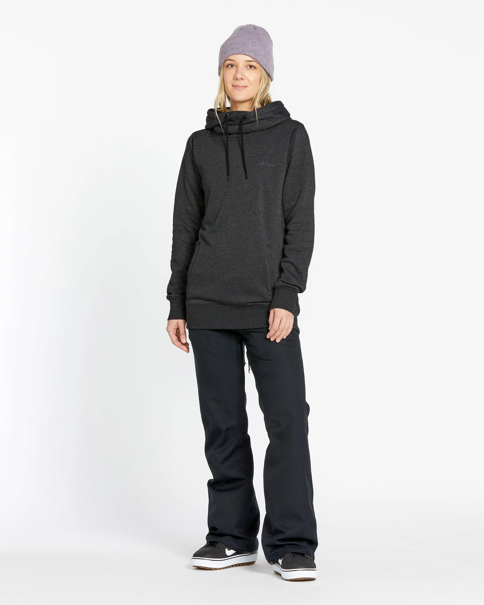 Womens Tower Pullover Fleece - Black sold by Volcom product image thumbnail 3