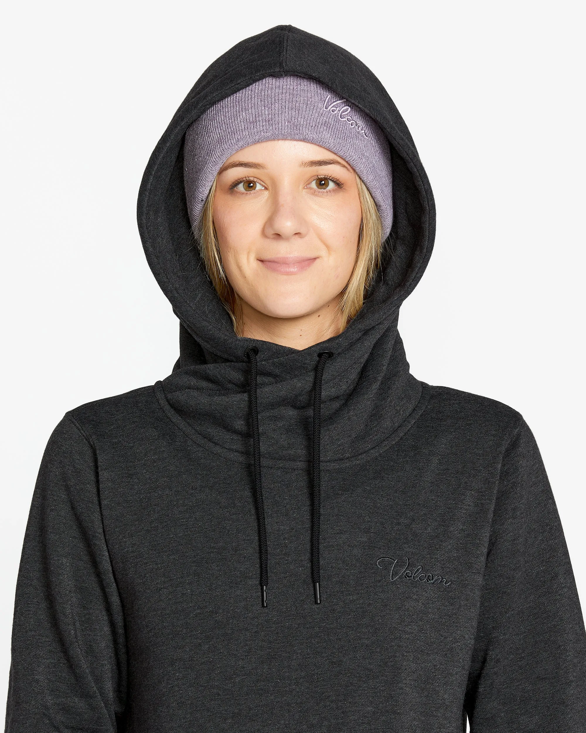 Womens Tower Pullover Fleece - Black sold by Volcom product image thumbnail 5