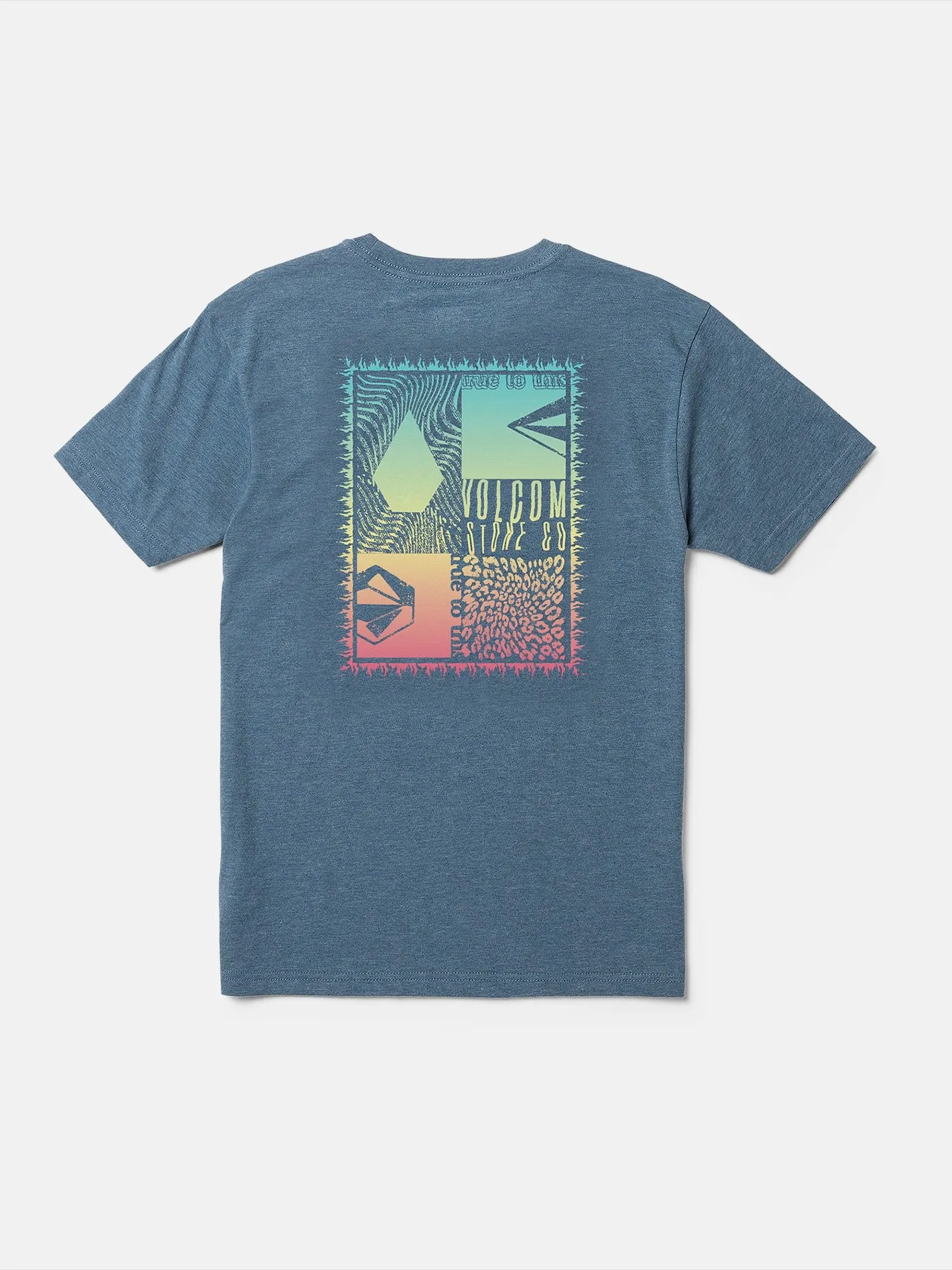 Little Boys Primed Short Sleeve Tee - Stone Blue Heather sold by Volcom product image thumbnail 2