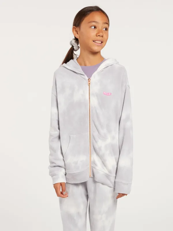 Big Girls Lived In Lounge Zip Fleece - Multi sold by Volcom