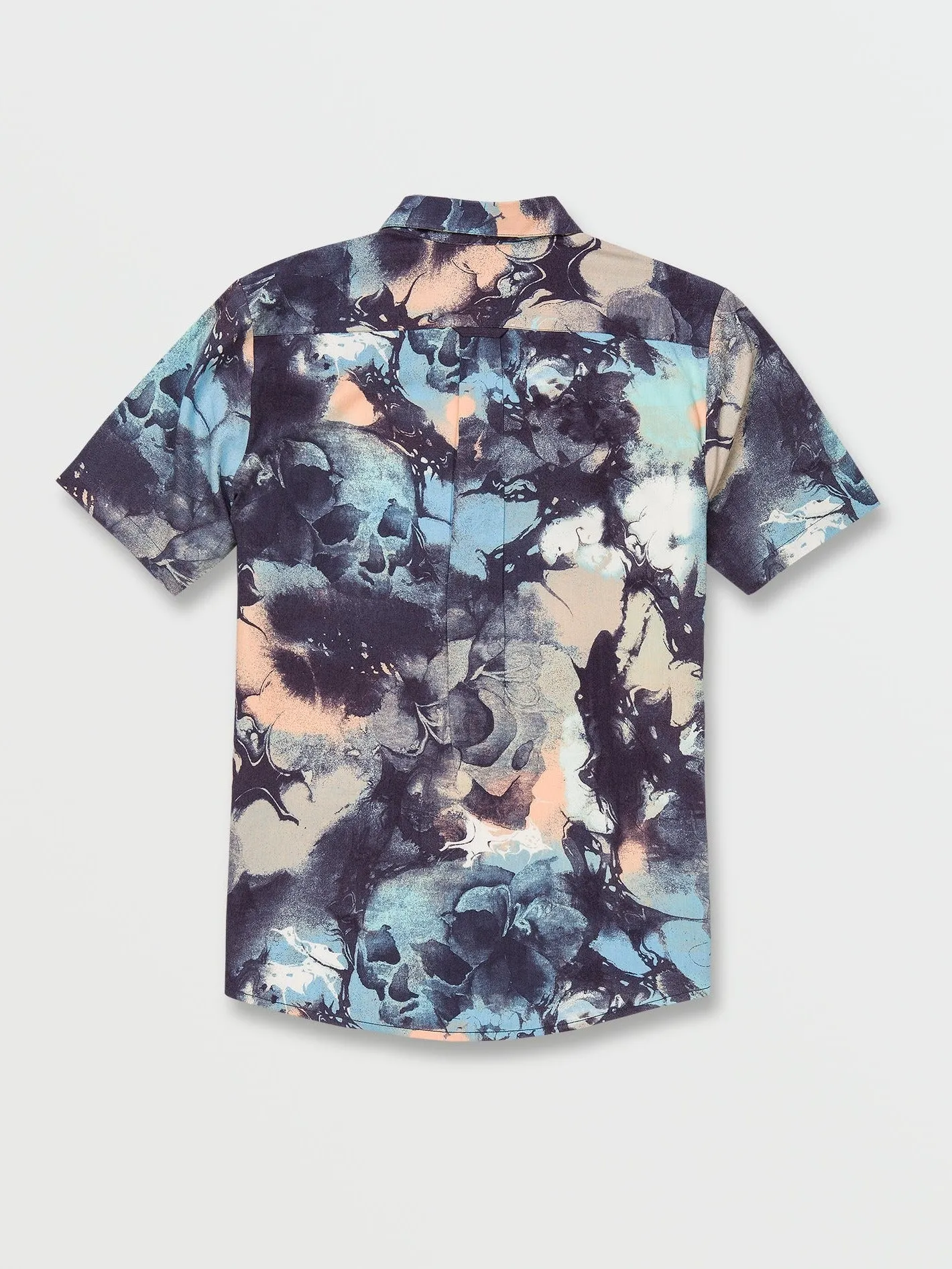 Skulli Print Short Sleeve Shirt - Navy sold by Volcom product image thumbnail 5