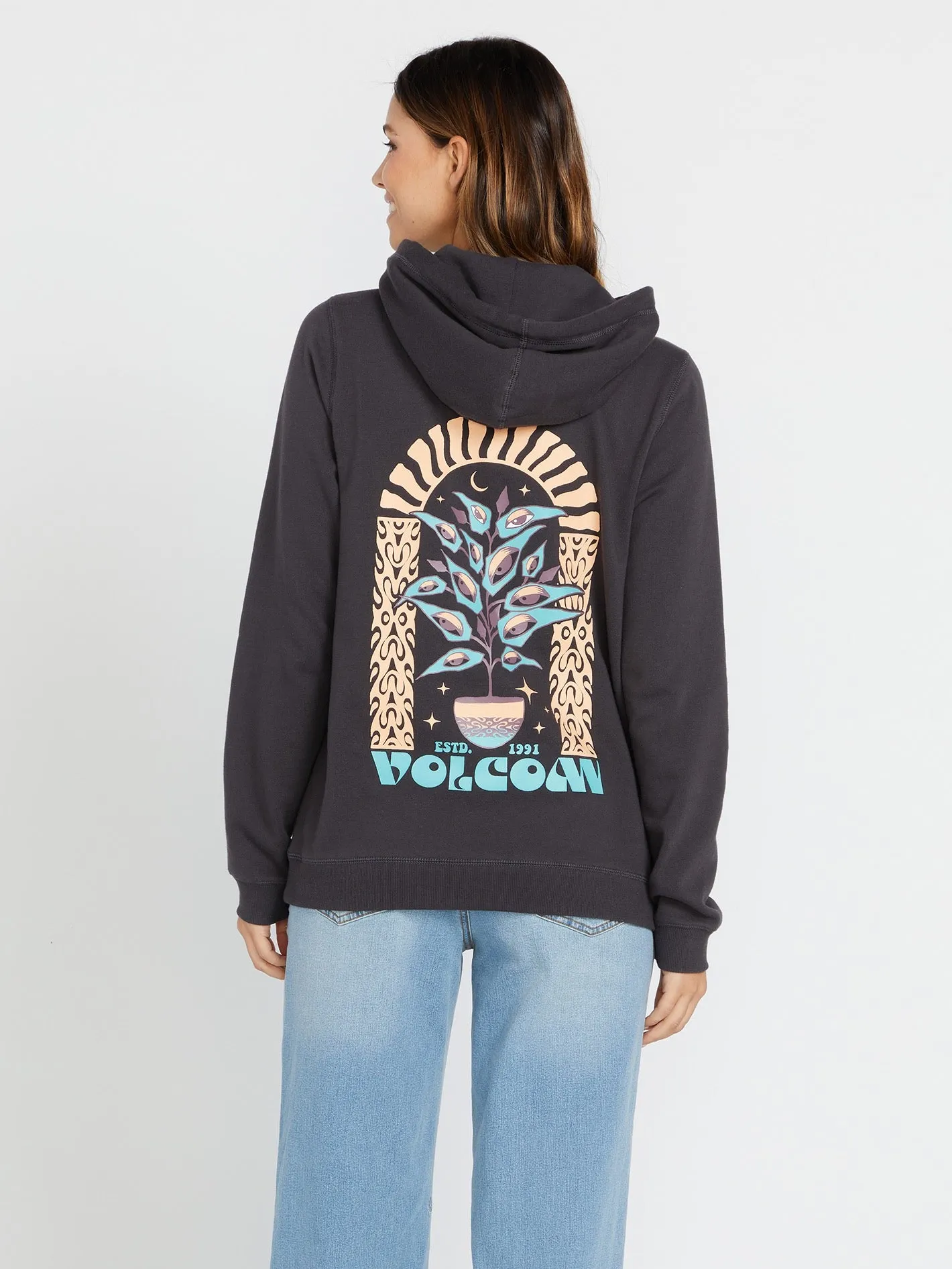 Truly Deal Hoodie - Vintage Black sold by Volcom product image thumbnail 4