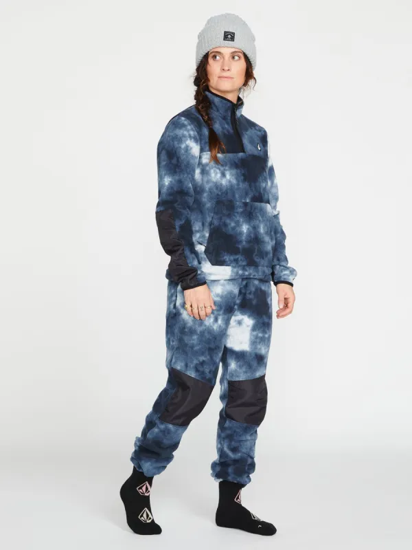 Womens Polar Fleece Pants - Storm Tie-Dye (2022) sold by Volcom