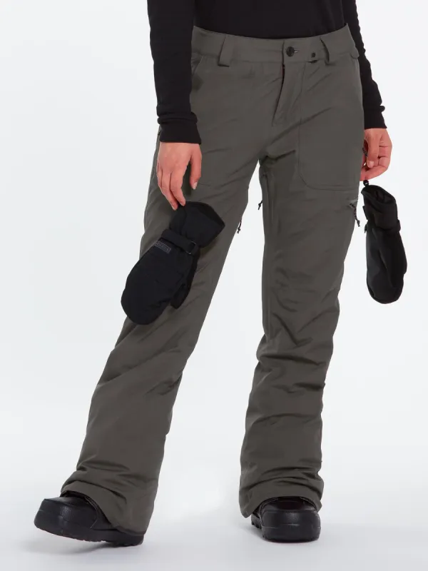 Womens Knox Insulated Gore-Tex Pant - Dark Grey (2022) sold by Volcom