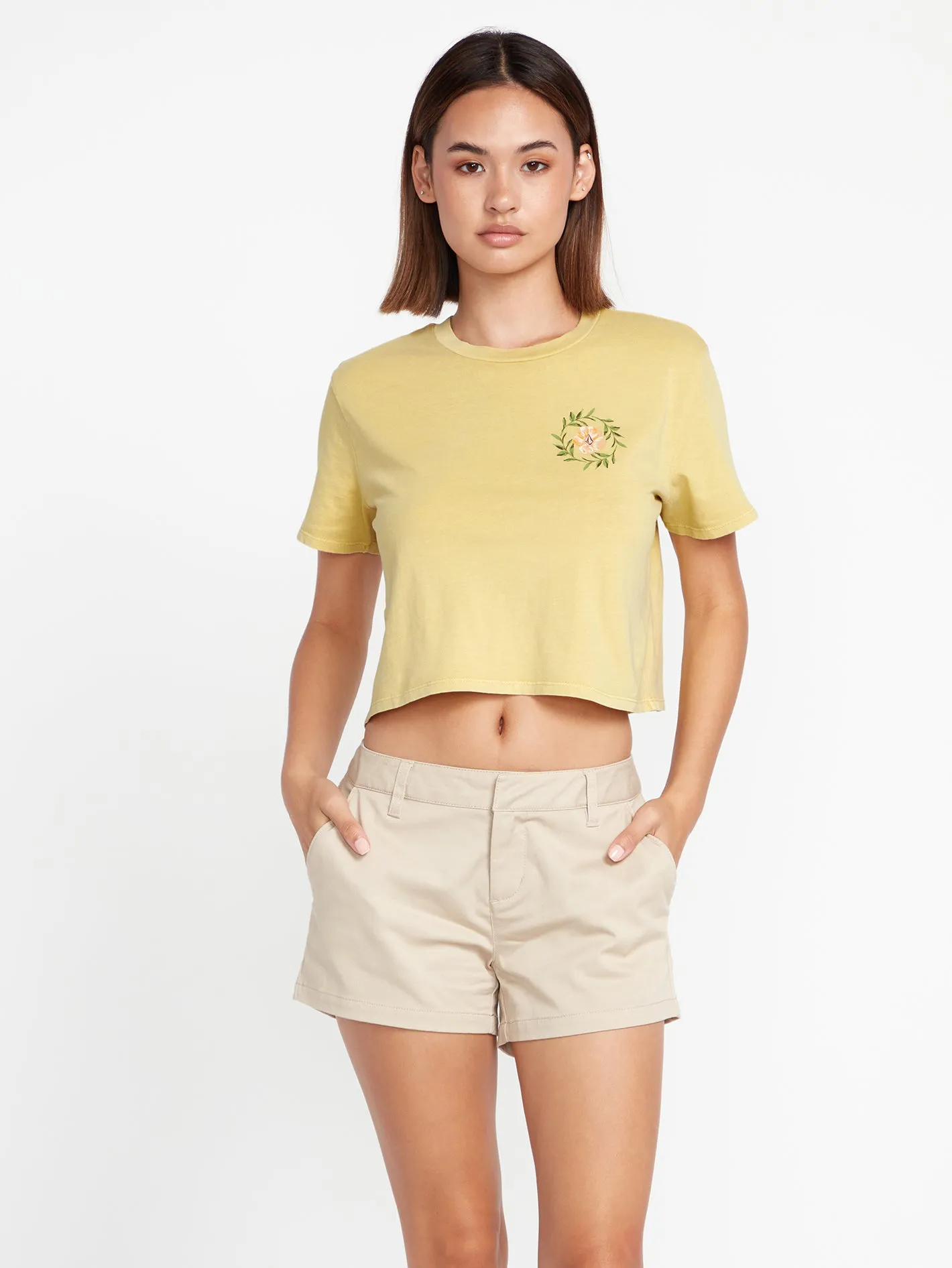 Enternet Short Sleeve Tee - Citron sold by Volcom
