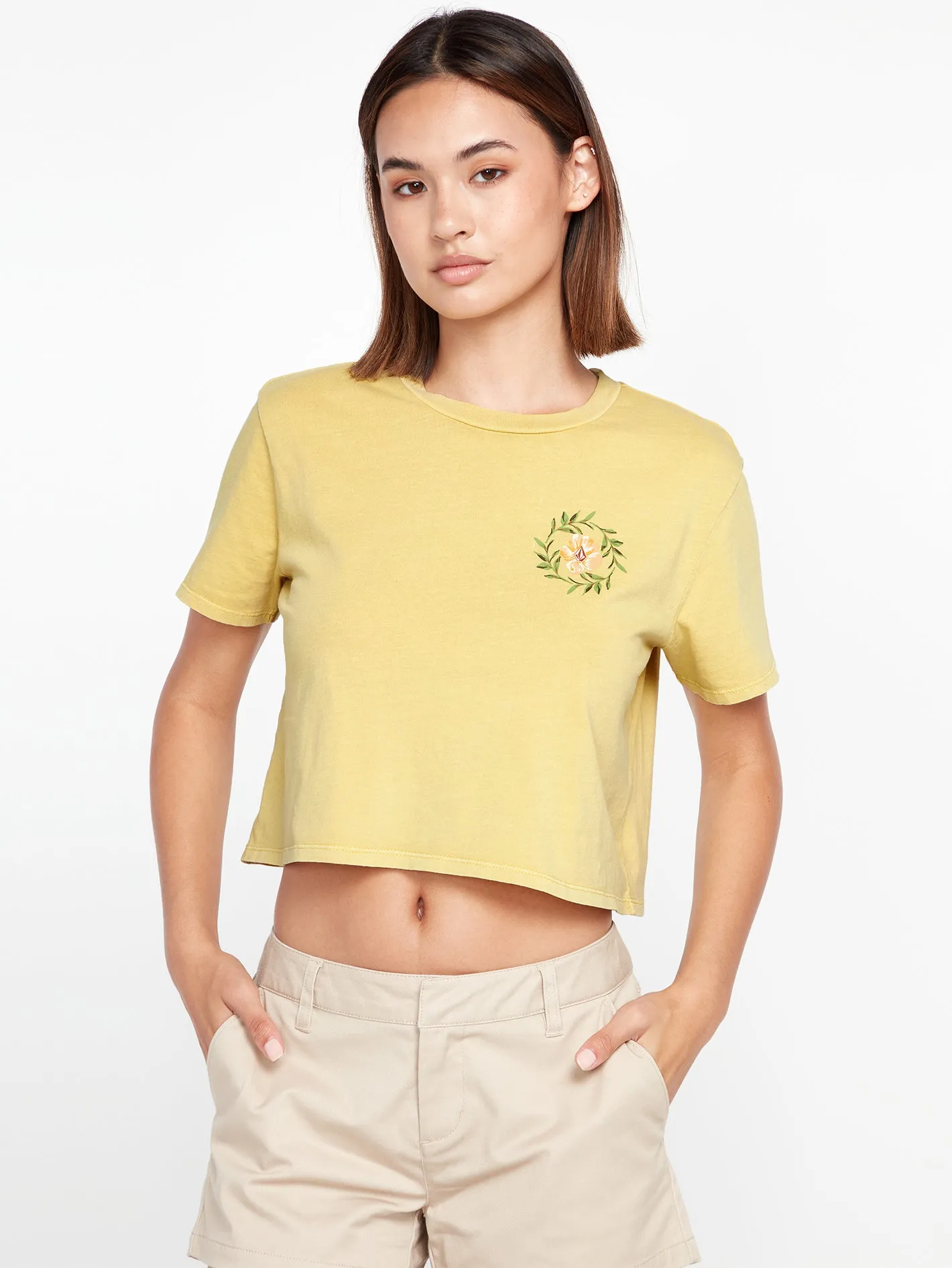Enternet Short Sleeve Tee - Citron sold by Volcom product image thumbnail 3