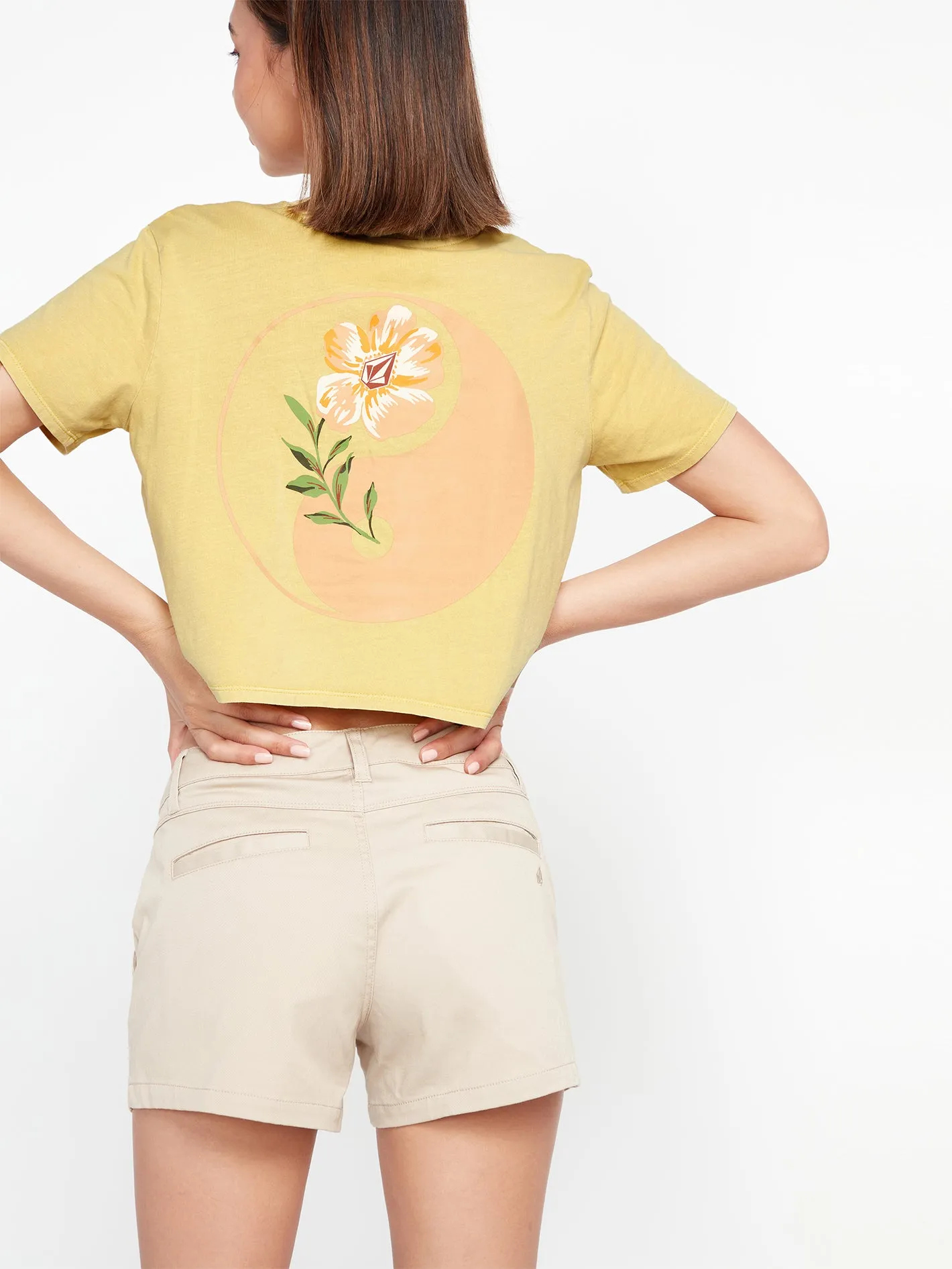 Enternet Short Sleeve Tee - Citron sold by Volcom product image thumbnail 4