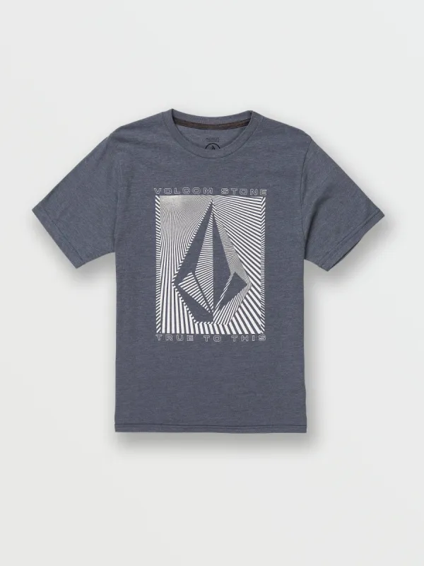 Little Boys Op Box Short Sleeve Tee - Dark Slate Heather sold by Volcom