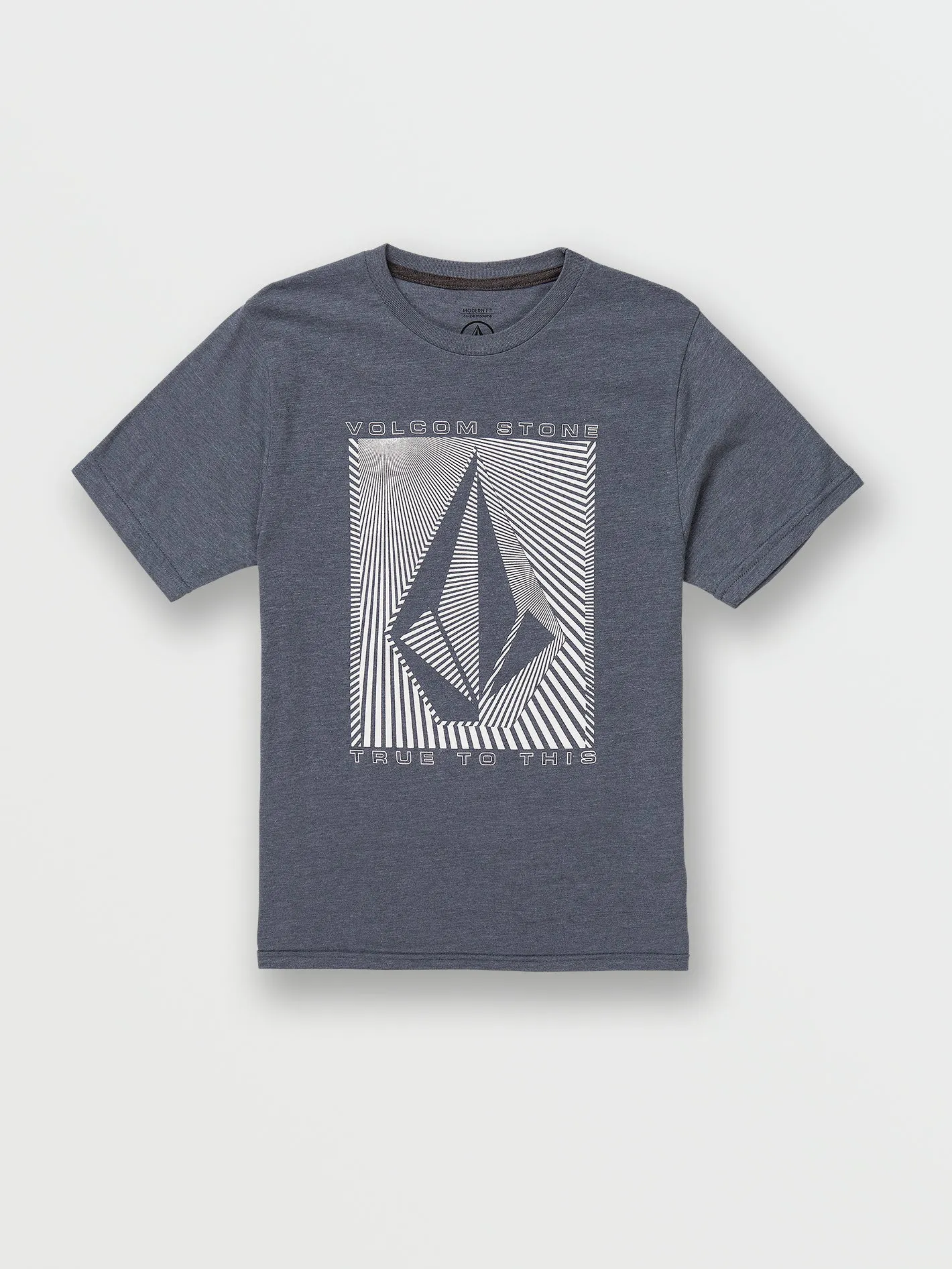 Little Boys Op Box Short Sleeve Tee - Dark Slate Heather sold by Volcom