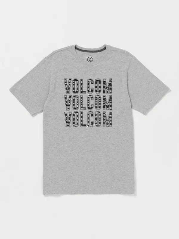 Vibes Time Short Sleeve Tee - Heather Grey sold by Volcom