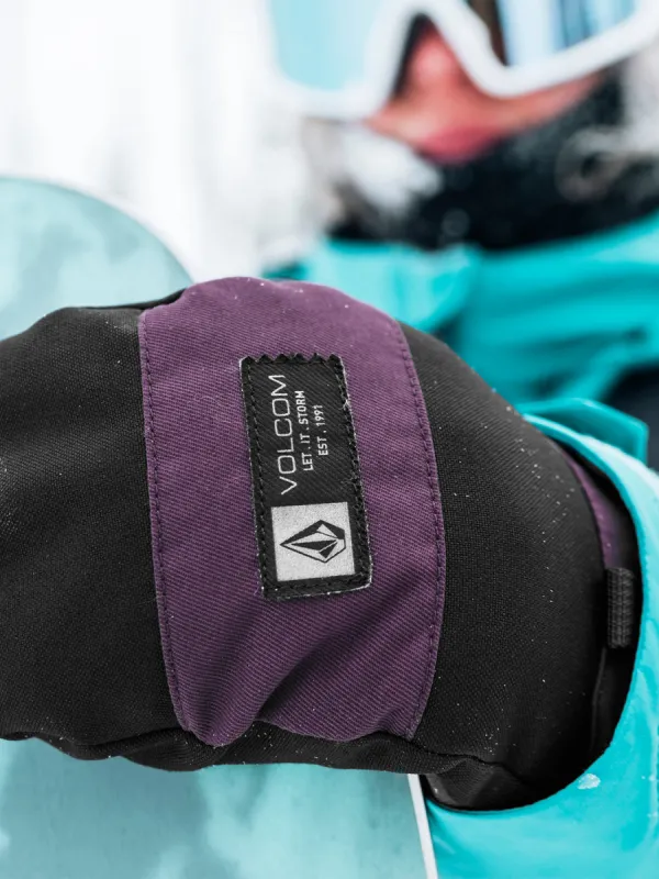 Womens V.Snow Over Mitts - Blackberry sold by Volcom