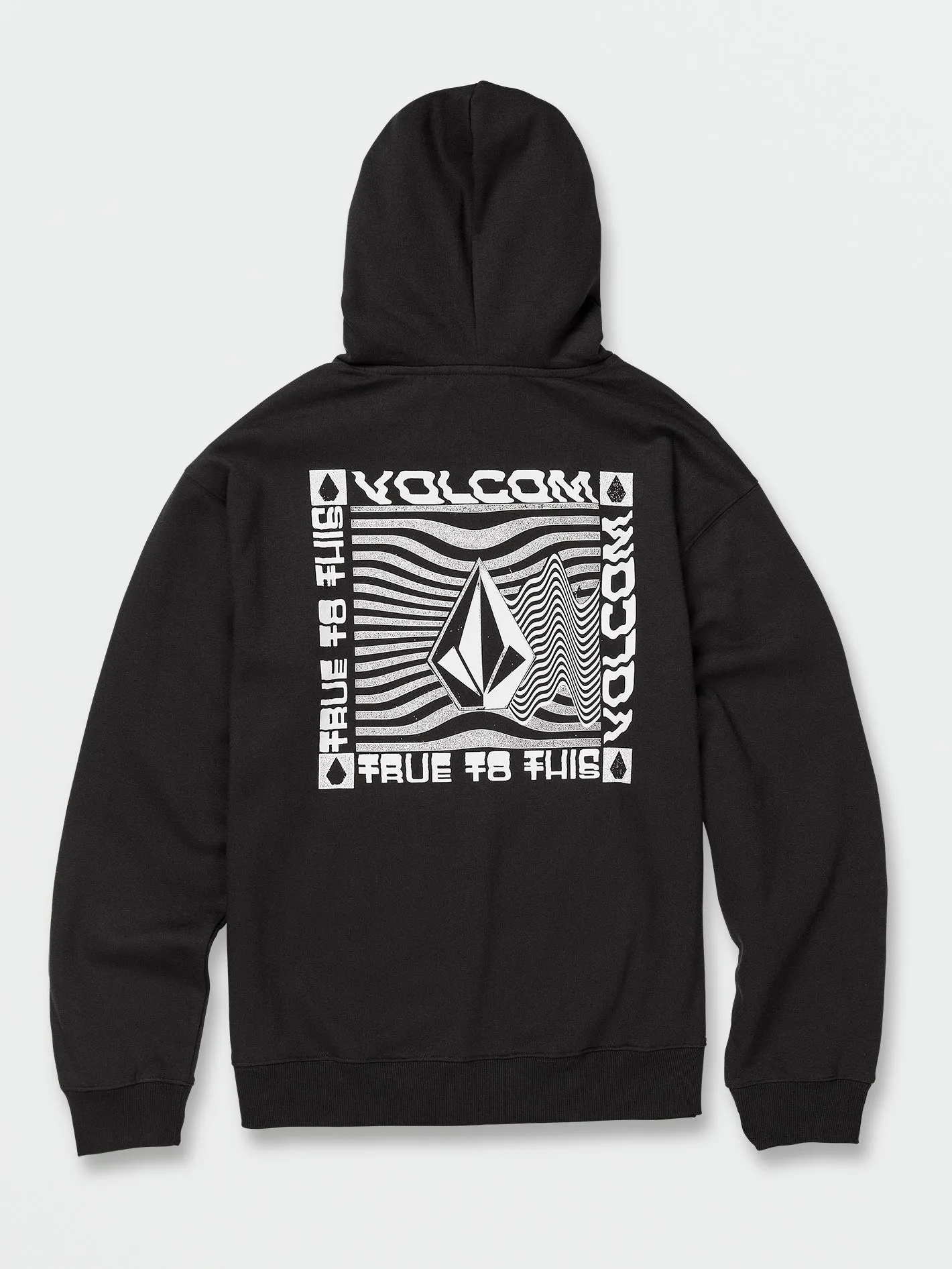 Strikehood Pullover Hoodie - Black sold by Volcom product image thumbnail 2