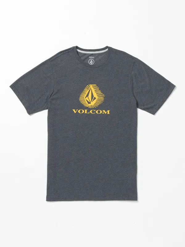 Offshore Stone Short Sleeve Tee - Dark Black Heather sold by Volcom