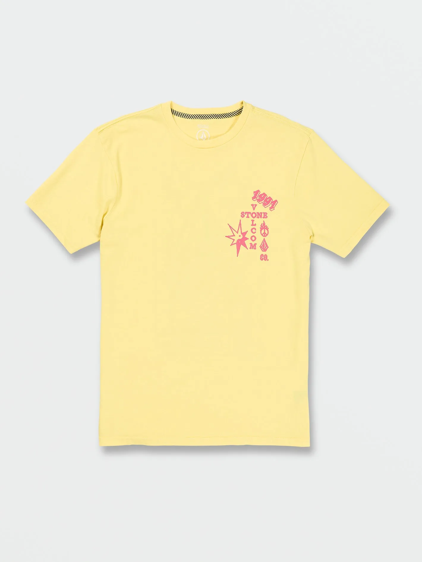 Heavy Living Short Sleeve Tee - Yellow Flash sold by Volcom product image thumbnail 5