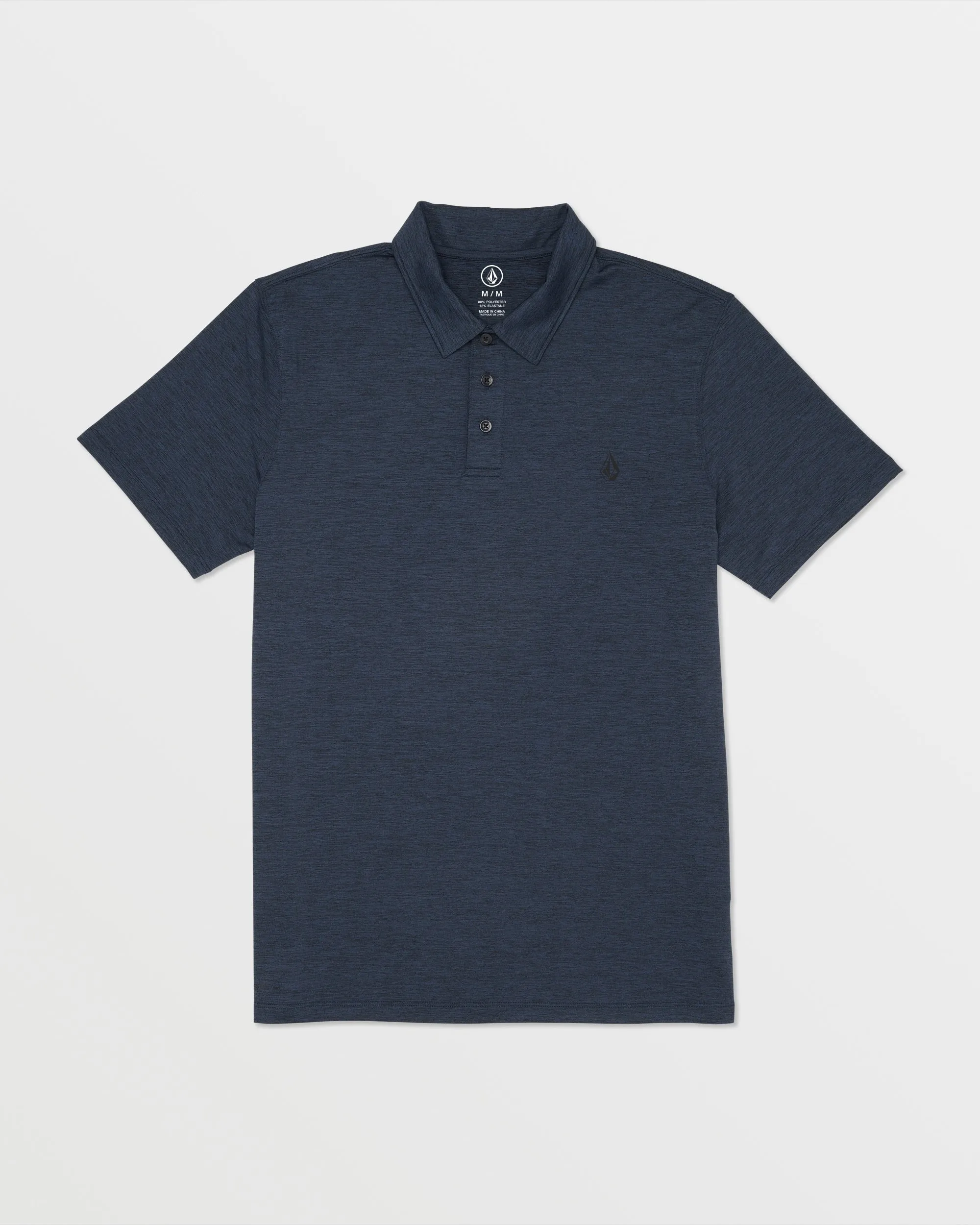Hazard Pro Polo Short Sleeve - Navy Heather sold by Volcom product image thumbnail 2