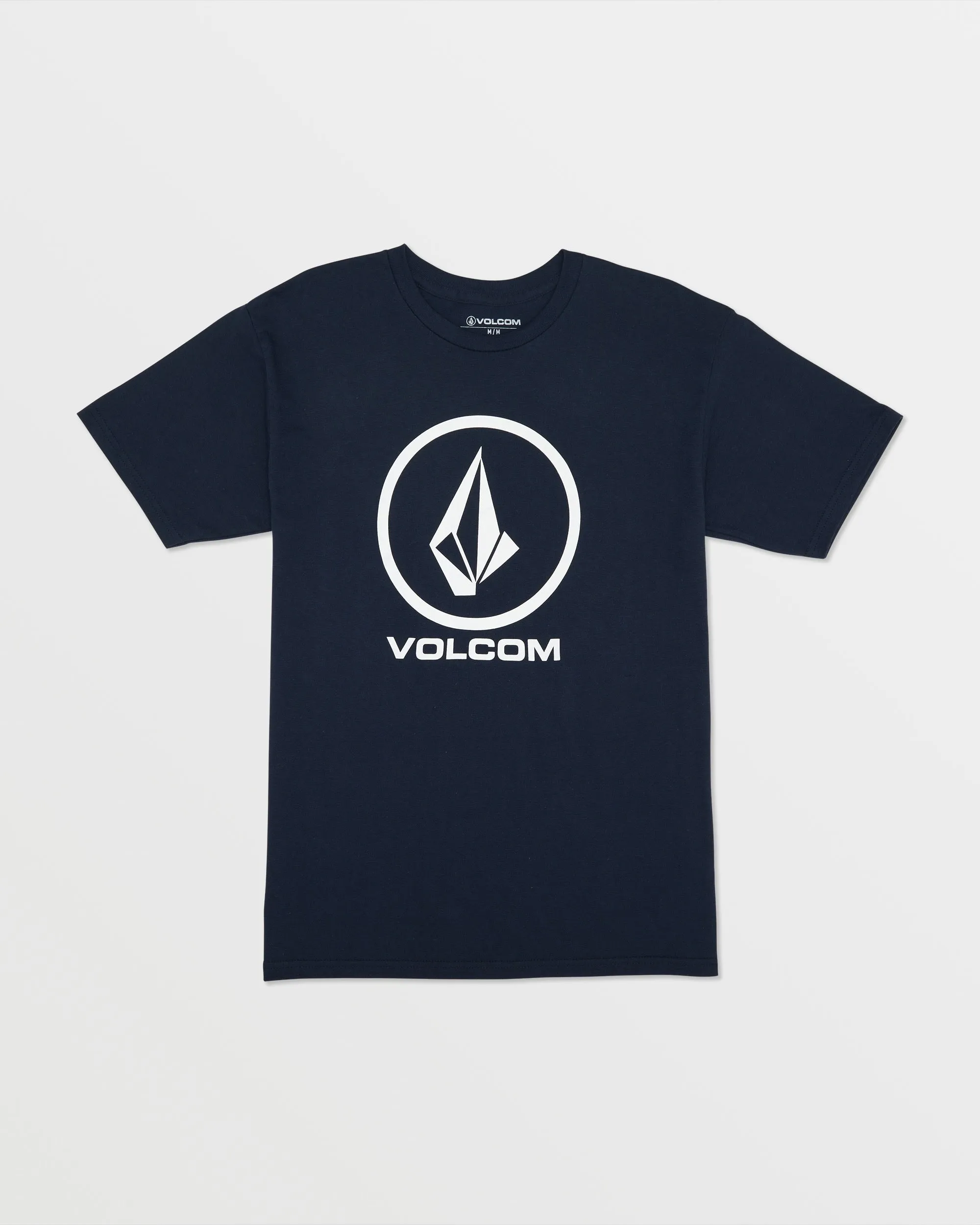 Crisp Stone Short Sleeve Tee - Navy sold by Volcom