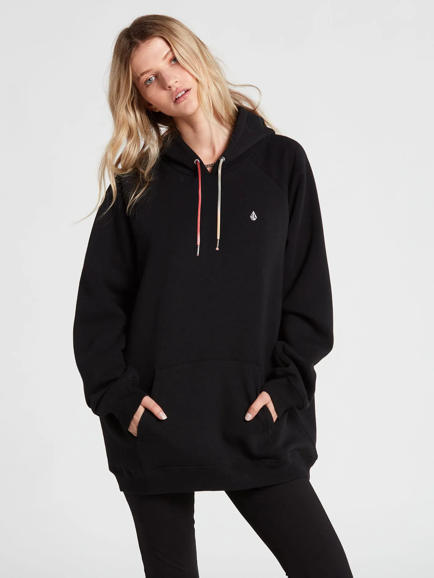Truly Stoked Boyfriend Hoodie - Black sold by Volcom product image thumbnail 3