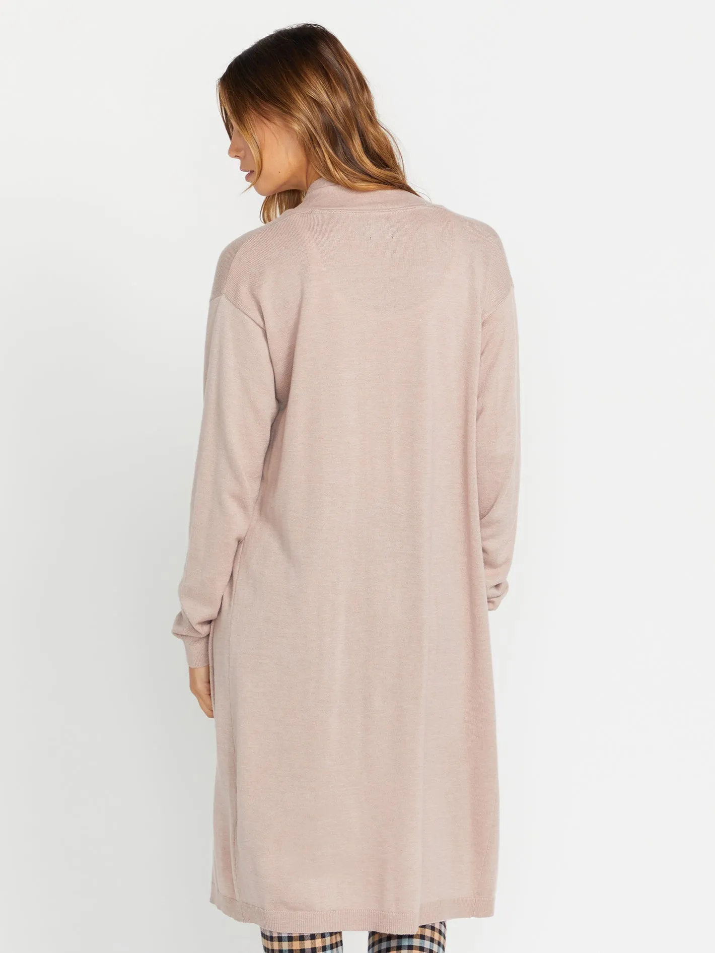 Lived in Lounge Midi Throw Cardigan - Winter Orchid sold by Volcom product image thumbnail 4