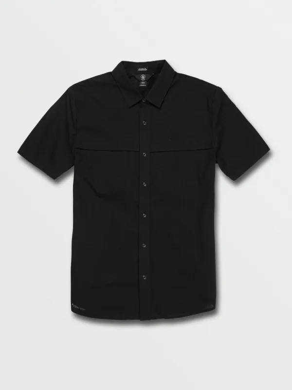 Layne Short Sleeve Shirt - Black sold by Volcom