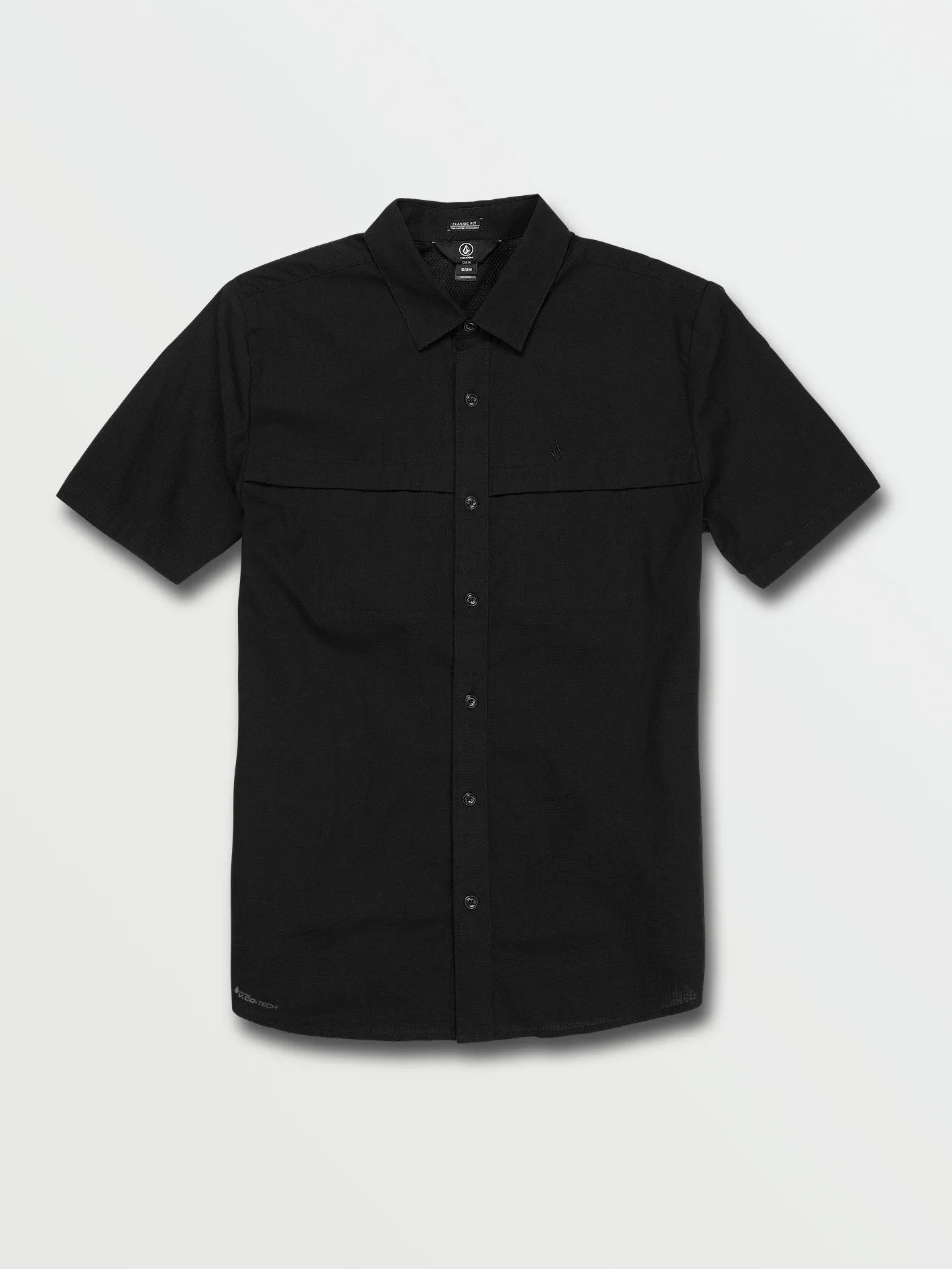 Layne Short Sleeve Shirt - Black sold by Volcom