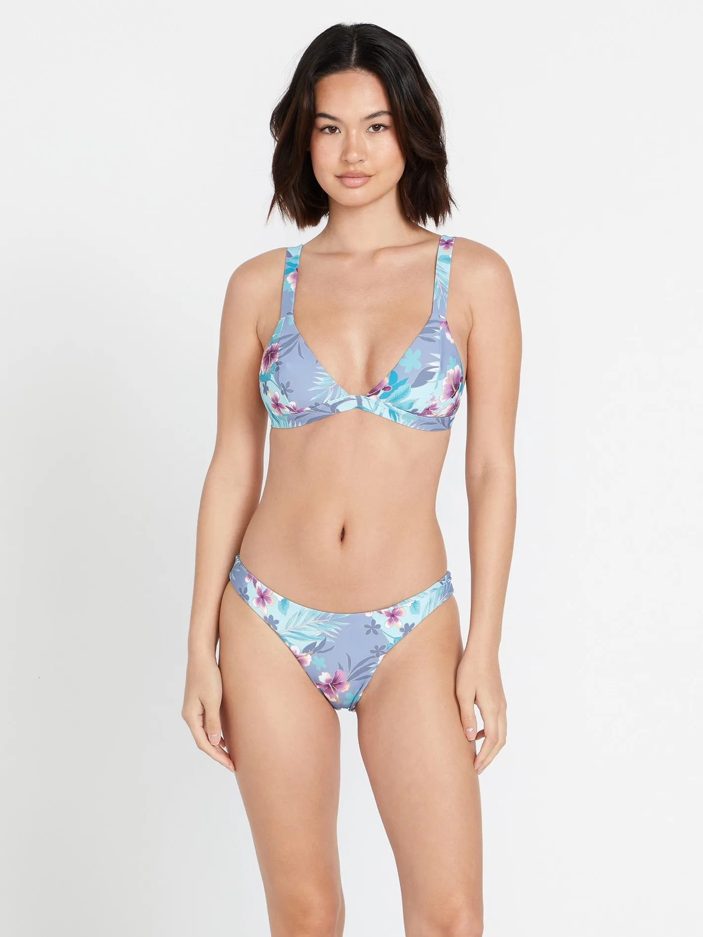 Semi Tropic Hipster Bikini Bottom - Washed Blue sold by Volcom product image thumbnail 2
