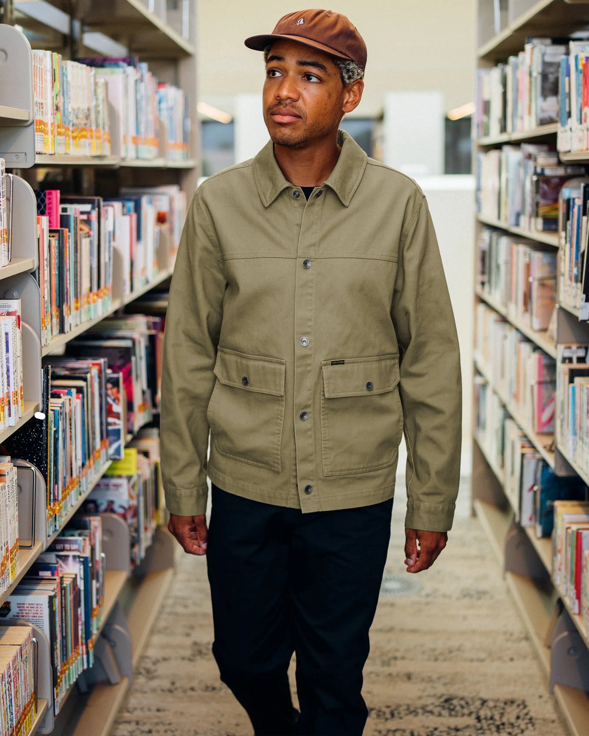 Barton Jacket - Thyme Green sold by Volcom product image thumbnail 3