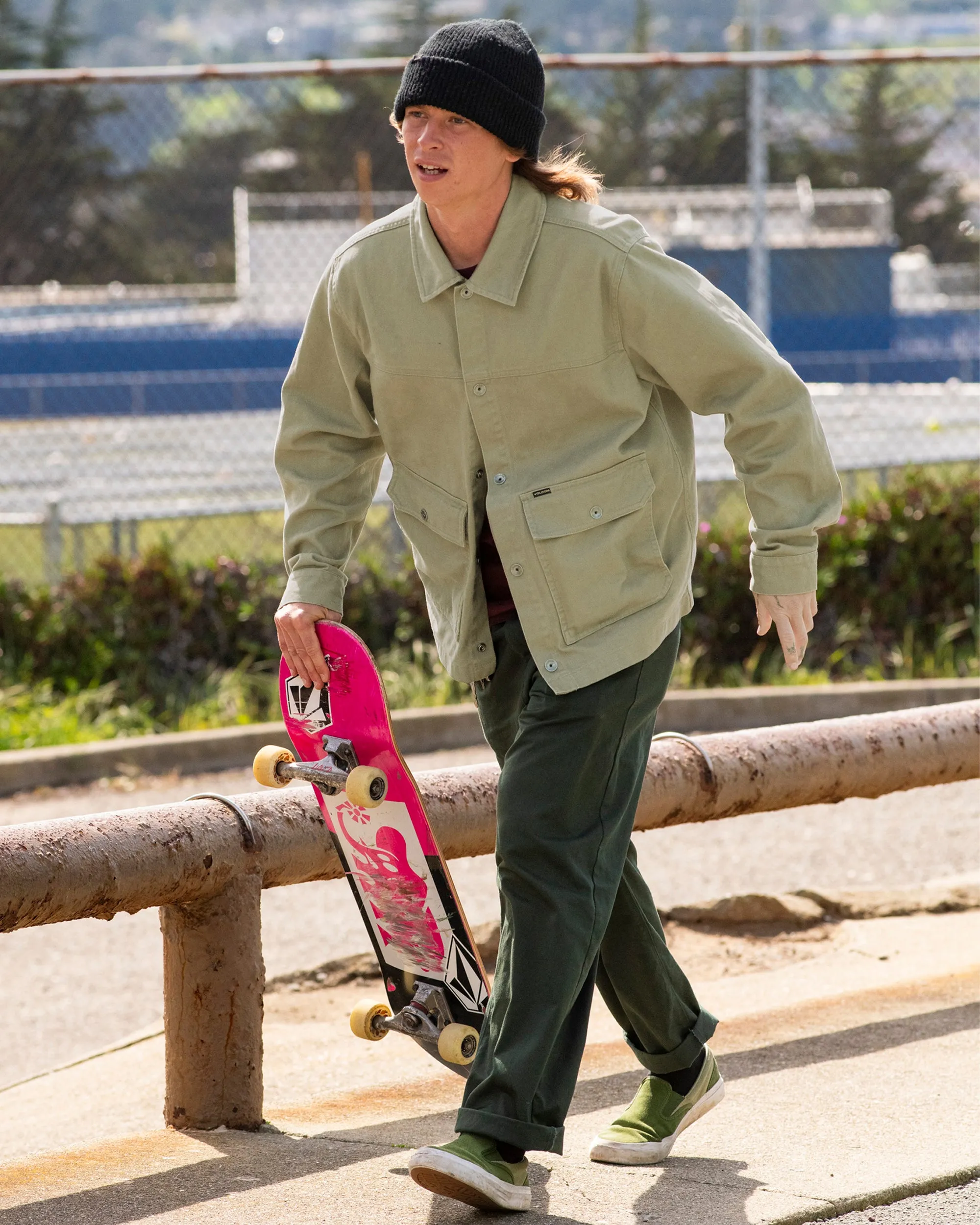 Barton Jacket - Thyme Green sold by Volcom product image thumbnail 2